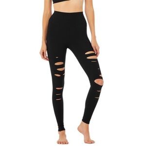 ALO Yoga | High-Waist Ripped Warrior Legging